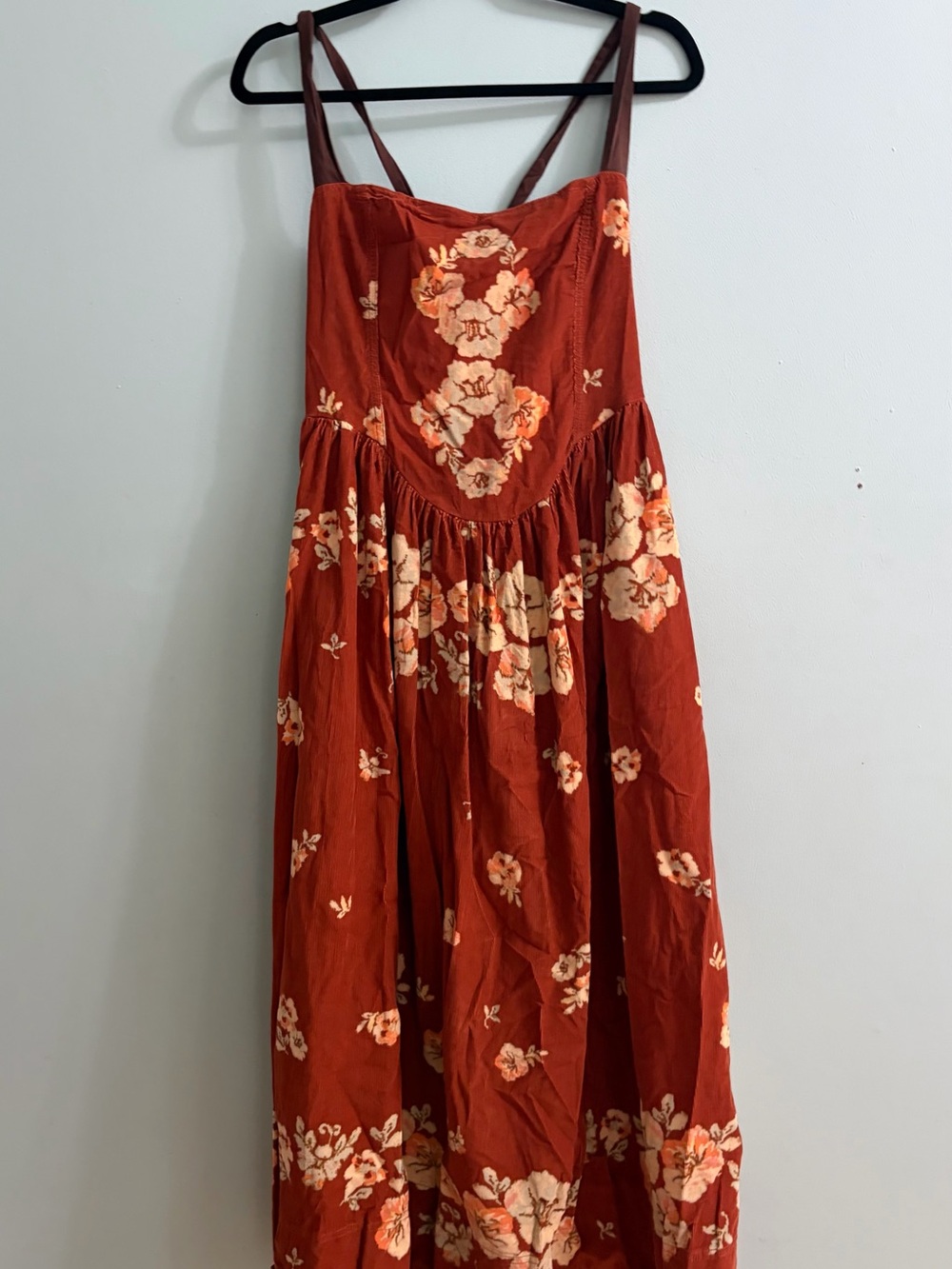 Gently Worn Free People Until Dawn Midi Dress L - Picture 5 of 6